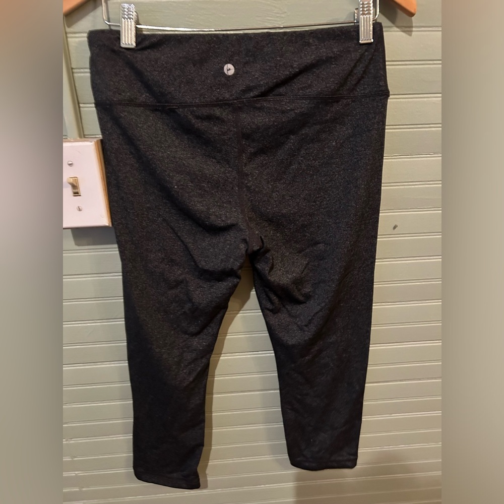 90 Degrees by Reflex Women's Heathered Gray Leggings Size Large - Picture 4 of 5
